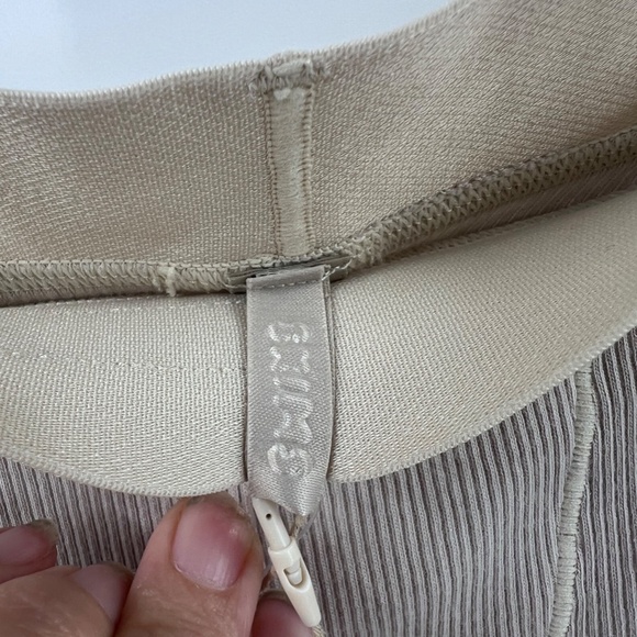 skims cotton rib leggings new color bone new small - Picture 6 of 8